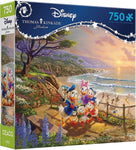 Disney - Donald et Daisy: A Duck Day Afternoon, Thomas Kinkade - Disney