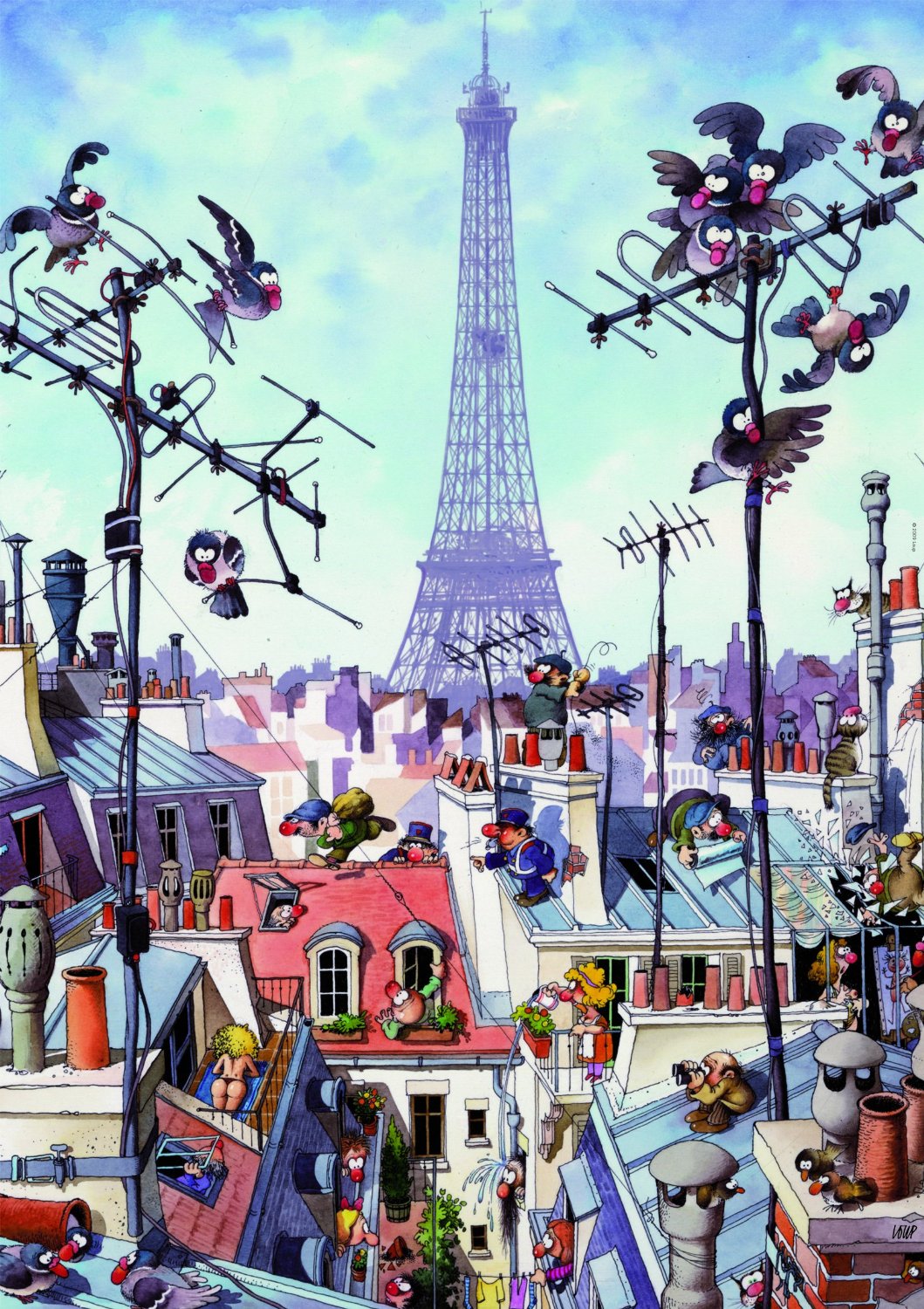 Eiffel Tower, Jean-Jacques Loup