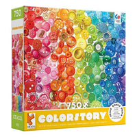 ColorStory - Boutons arc-en-ciel