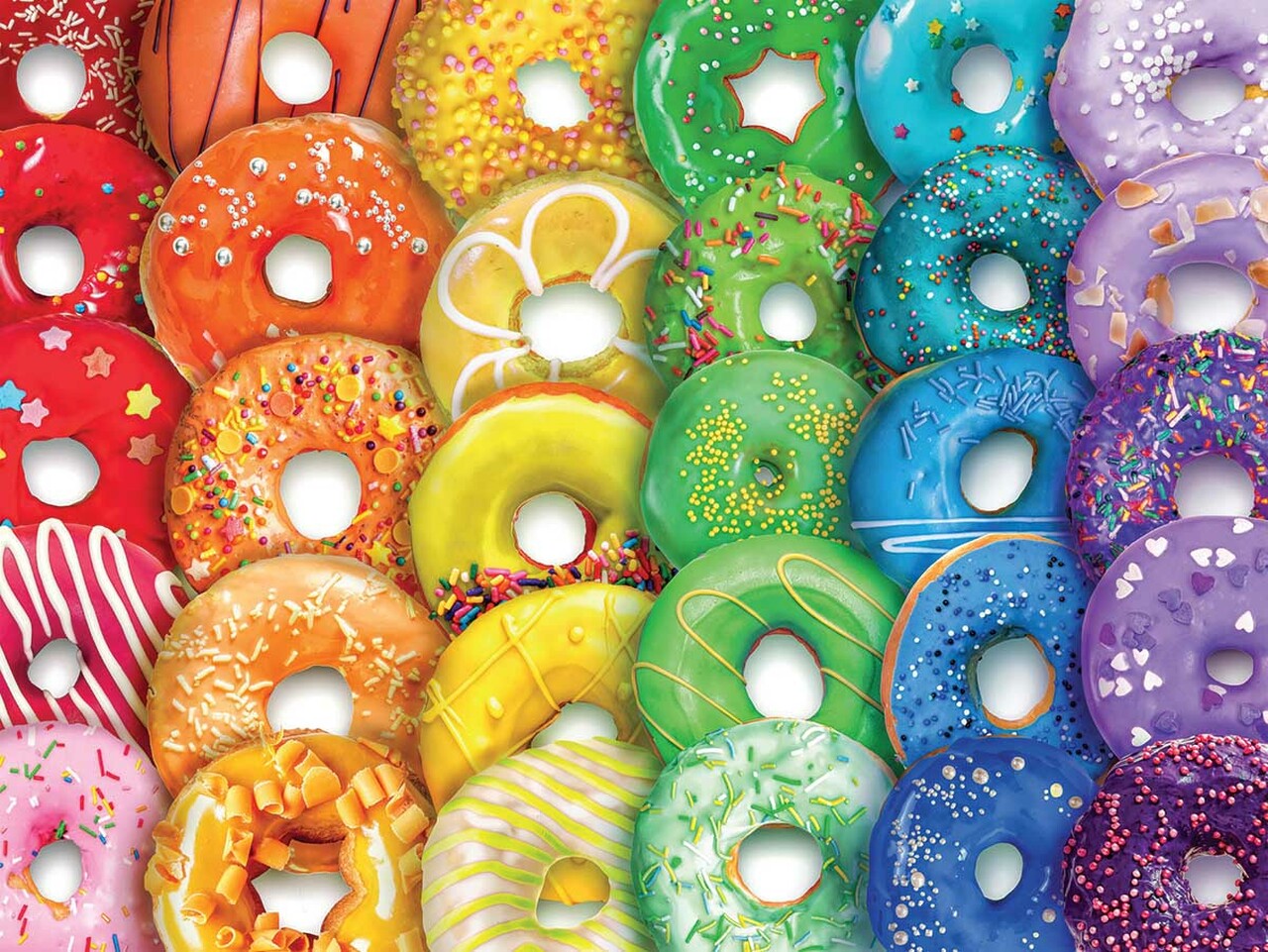 Colorstory - Rainbow Donuts