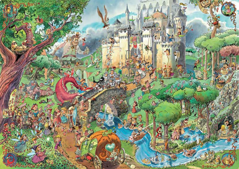Fairy Tales, Prades (Triangular Box) (1500pcs)
