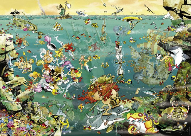 Under Water, Calligaro (Triangular Box)