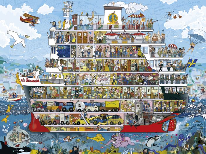 Cruise, Lyon (Triangular Box) (1500pcs)