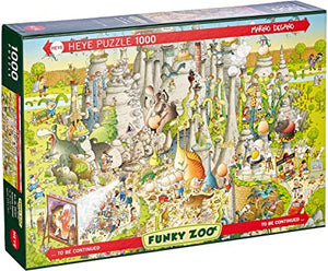 Funky Zoo: Jurassic Habitat, Marino Degano (1000pcs)