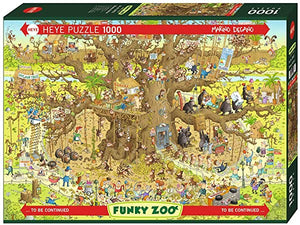 Funky Zoo: Monkey Habitat, Marino Degano (1000pcs)