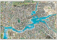 Map Art - City of Pop (2000pcs)