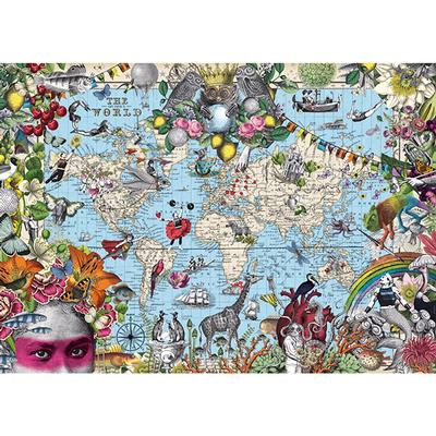 Map Art - Quirky World (2000pcs)