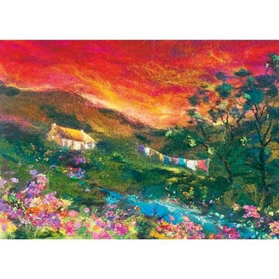 Felted Art - Washing Line, Moy Mackay (1000pcs)