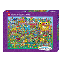 Doodle Village, Burgerman (1000pcs)