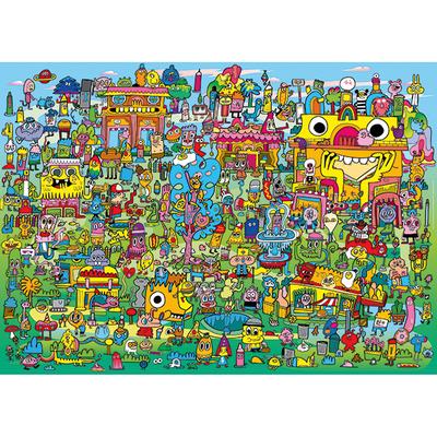 Doodle Village, Burgerman (1000pcs)