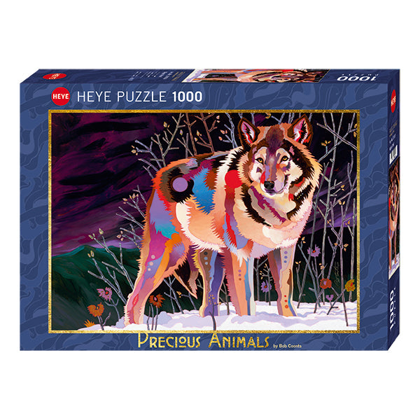 Precious Animals: Night Wolf, Bob Coonts (1000pcs)