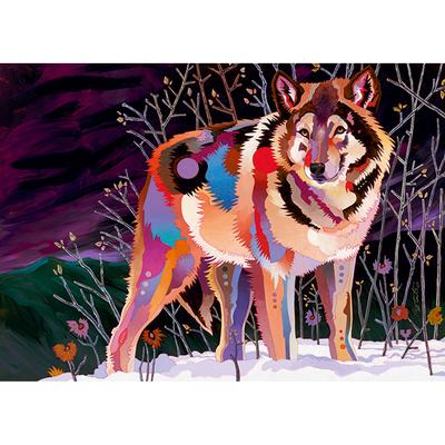 Precious Animals: Night Wolf, Bob Coonts (1000pcs)