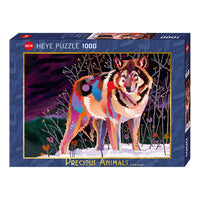 Animaux précieux: Night Wolf, Bob Coonts (1000pcs)