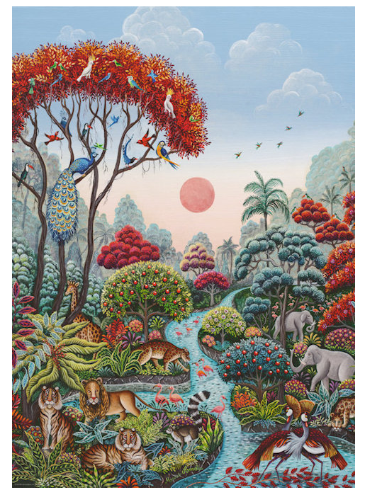 Exotic Garden - Wildlife Paradise (2000pcs)