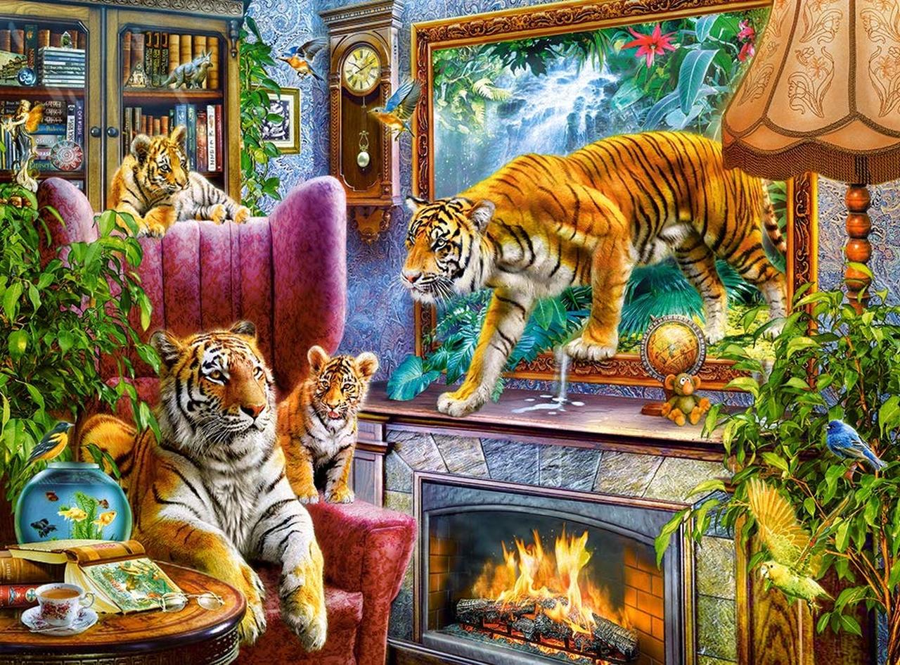 Tigers Coming to Life (3000pcs)