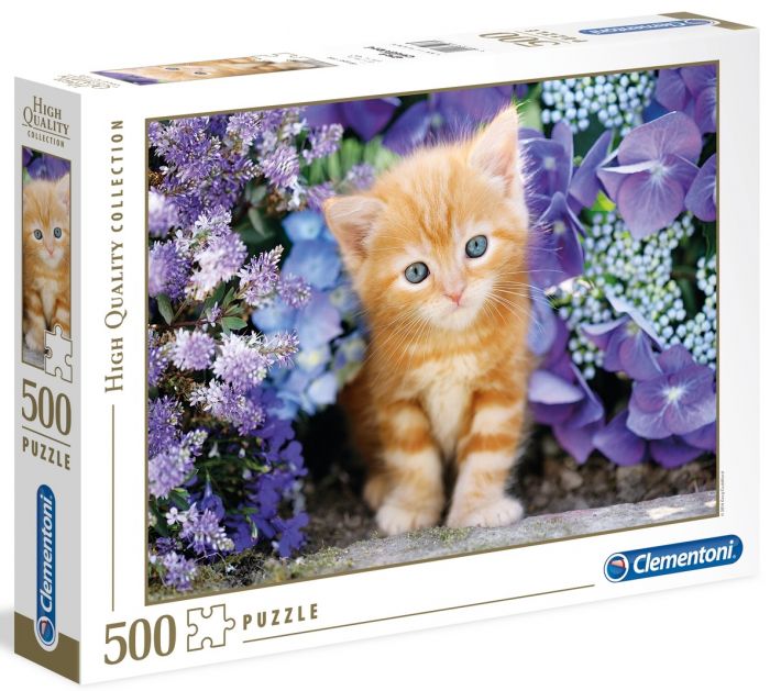 Ginger Cat in Flowers, Greg Cuddiford