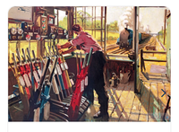 On Early Shift, Terence Cuneo