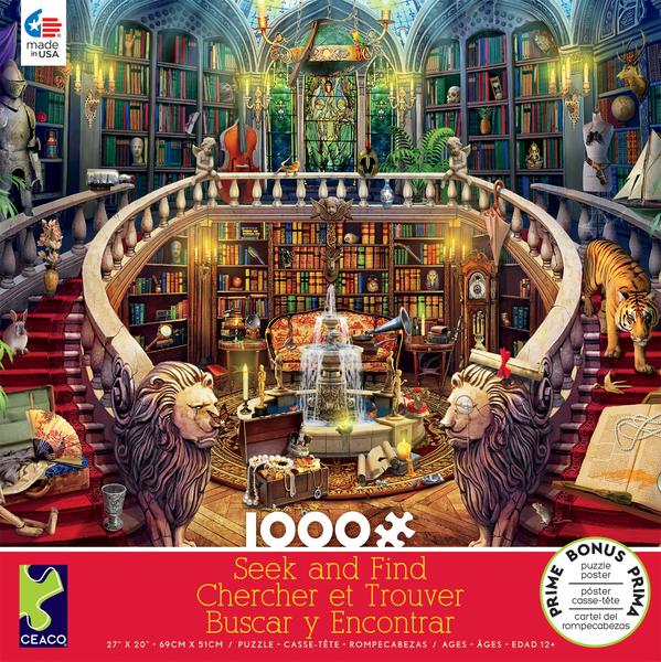 Seek and Find - Antique Library