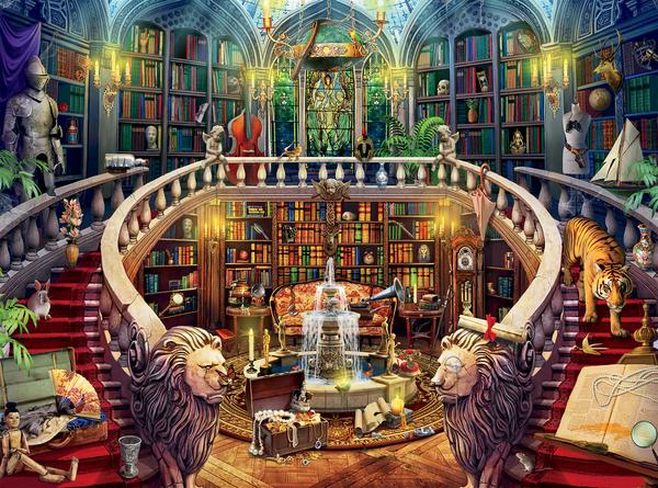 Seek and Find - Antique Library