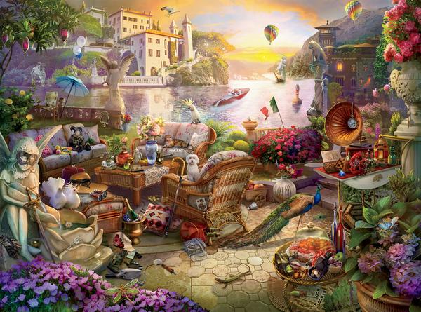 Seek and Find - Italian Terrace