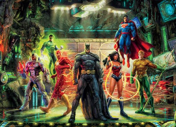 The Justice League, Thomas Kinkade