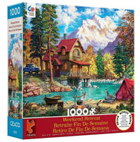 Retraite du week-end - Maison dans la forêt (1000pcs)