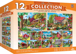 DMG Alan Giana Collection Multipack (12 puzzles) (DAMAGED BOX)