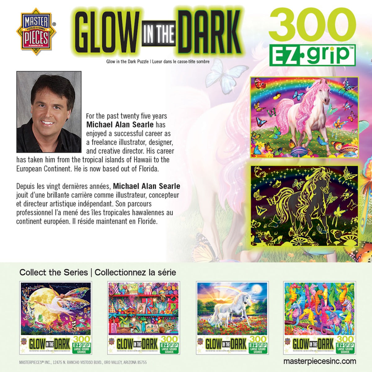 Rainbow World Glow, Michel Searle