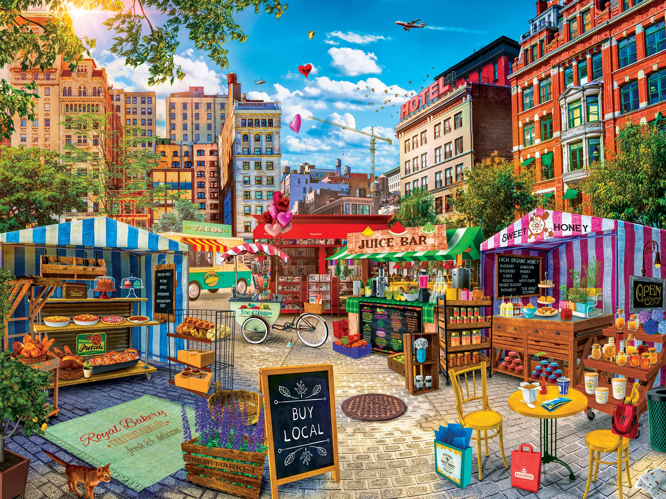 Farmer's Market - Buy Local Honey