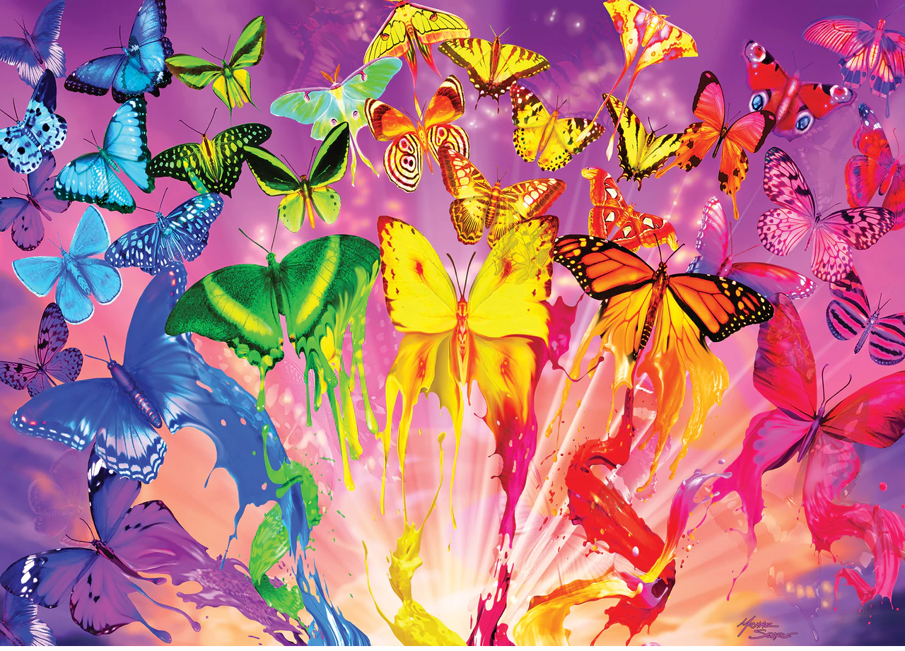 Hidden Image Glow in the Dark - Metamorphosis