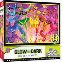 Image cachée Glow dans l'obscurité - métamorphose