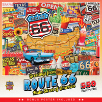 Collage de voyage - Route 66