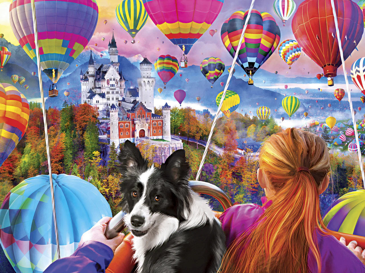 Neuschwanstein Balloons, Lars Stewart