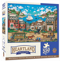 Collection Heartland - Oceanside Trolley, Bonnie White (550pcs)