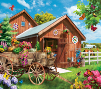 Jours paresseux - volant à Flower Farm, Alan Giana