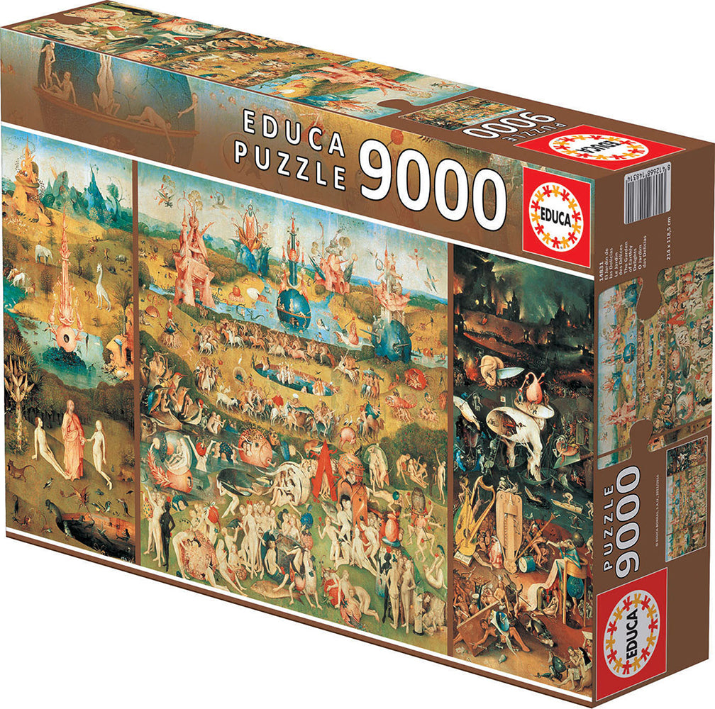 The Garden of Earthly Delights, Hieronymus Bosch (9000pcs)