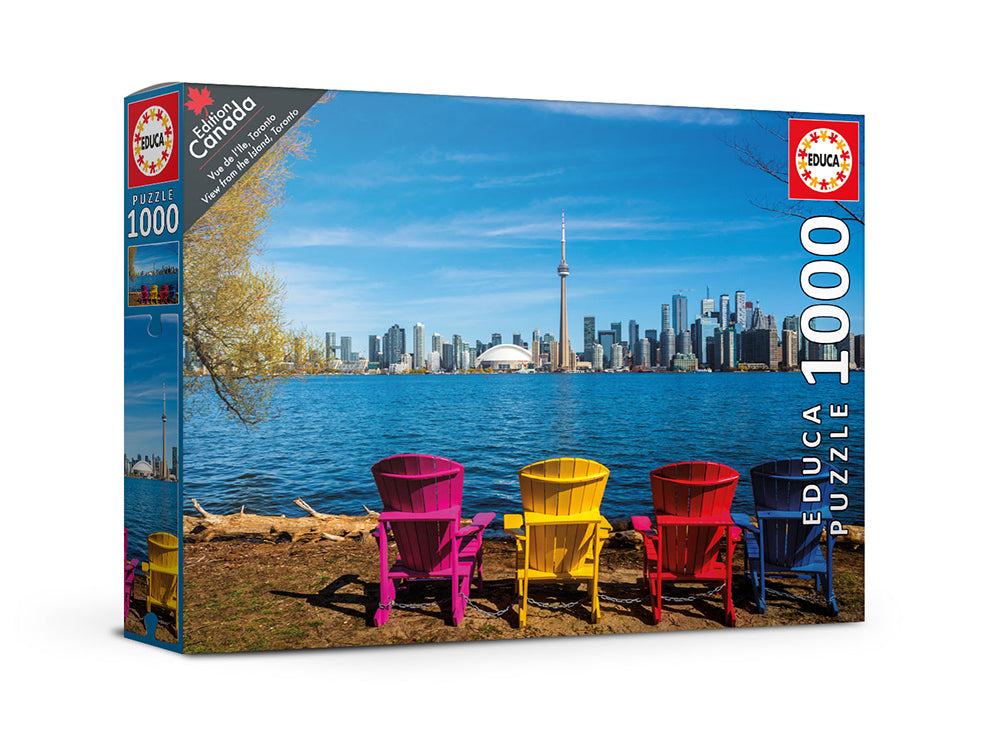 Vue depuis l'île, Toronto (1000pcs)