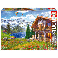 Chalet dans les Alpes (4000 PC)