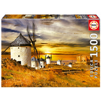 PFG Wind Mills, Consuegra (1500 pcs) (Usage/Used - PUZZLES FOR GOOD)