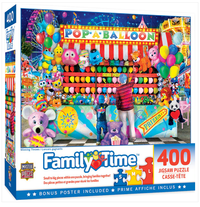 Temps en famille - lancers gagnés