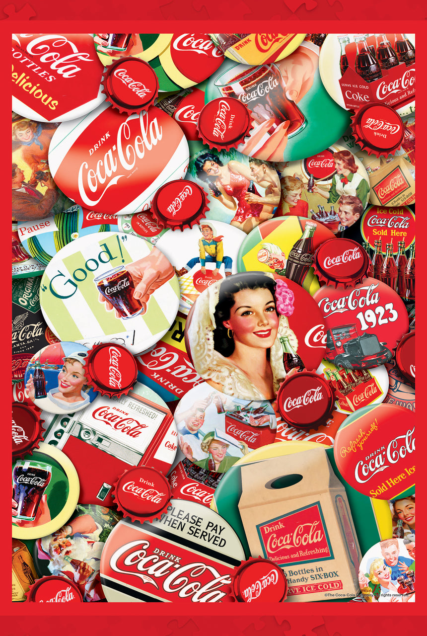World's Smallest - Coca-Cola, 1000pcs (Compact Tin Box)