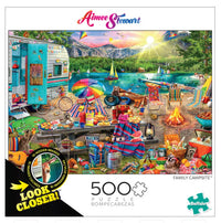 Regardez de plus près: camping familial, Aimee Stewart