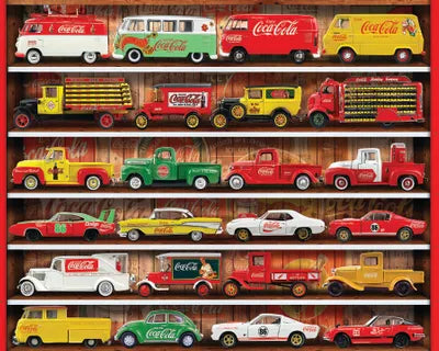 DMG Coca-Cola Cars (1000pcs) (DAMAGED BOX)