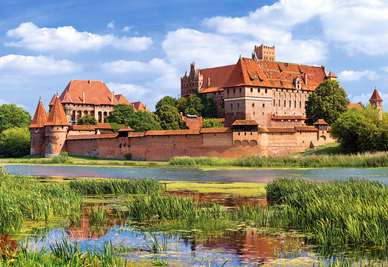 Château de Malbork, Pologne (3000 pc)