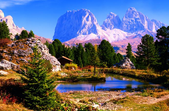 A Lake in Dolomites (3000pcs)