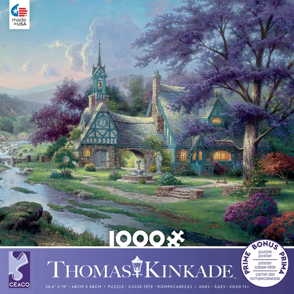 Clocktower Cottage, Thomas Kinkade