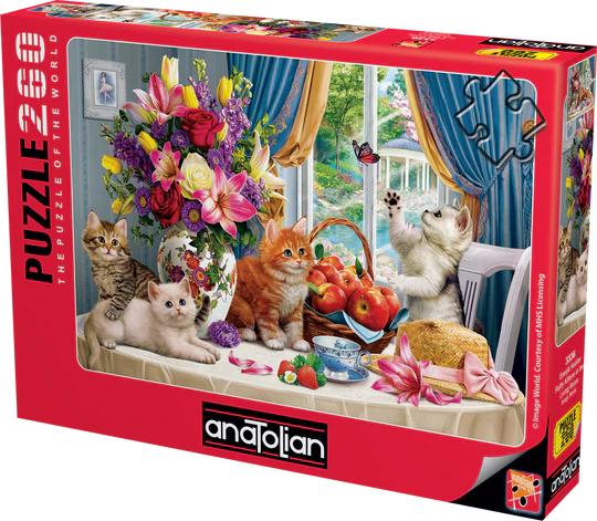Fluffy Kittens in The Living Room (260pcs)