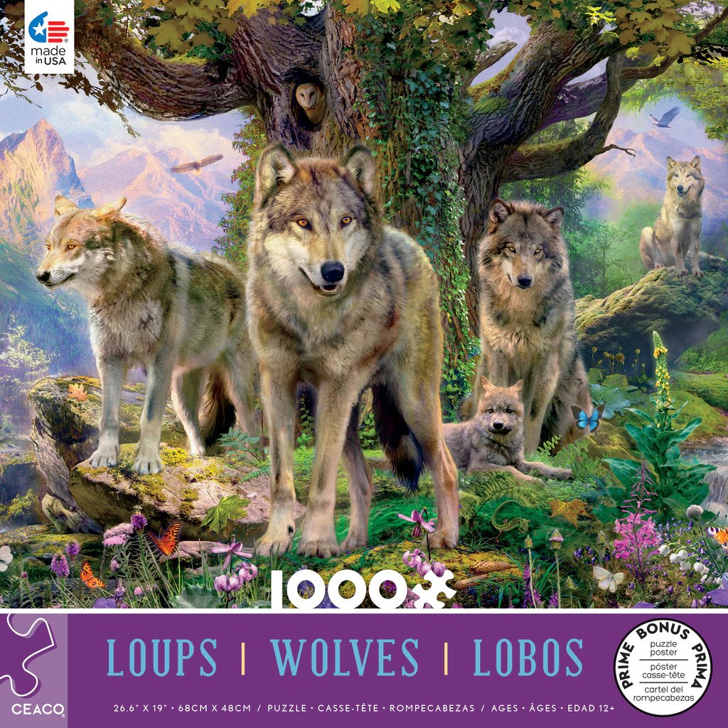 Wolves - Pack Of Wolves (1000pcs)