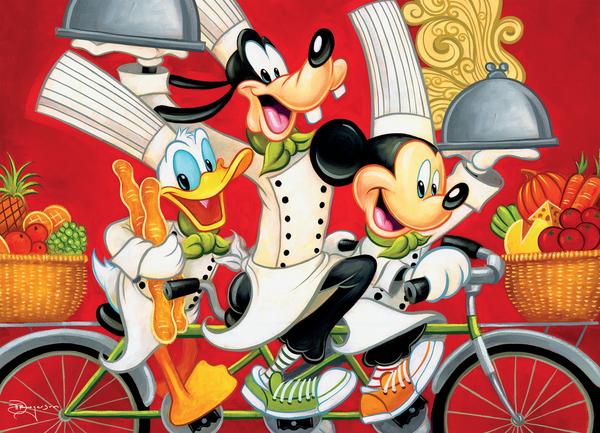 Disney Fine Art - Wheeling in Flavor