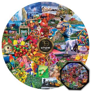Buy The springbok 50th anniversary commemorative puzzle Puzzle | Jigsaw ...